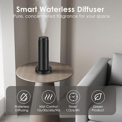 Waterless Scent Essential Oil Diffuser for Hotel,Whole House,Large Room, Office，Home，200ML Large Capacity, Covering 1500 Square feet