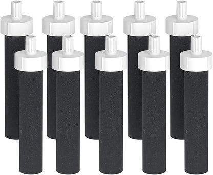 AQUA CREST Water Bottle Filter, Replacement for Brita® BB06, Brita Hard Sided, Stainless Steel and Plastic Bottle Filter, 10 Count
