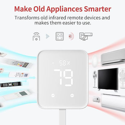 SwitchBot Universal Remote Control with Hub Mini Matter Enabled & SwitchBot Hub 2 (2nd Gen)