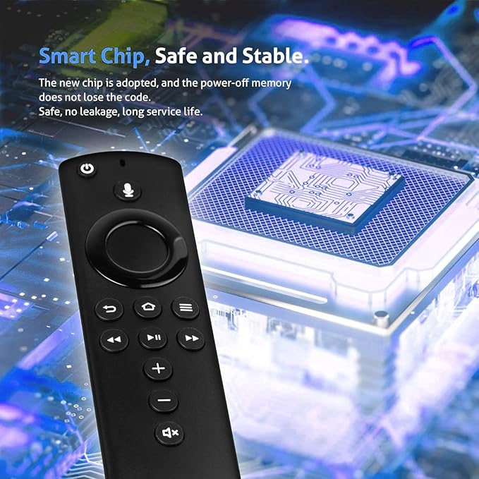Replacement Voice Remote Compatible for Fire Streaming Devices TV Stick, Cube, Insignia, Toshiba Smart TVs