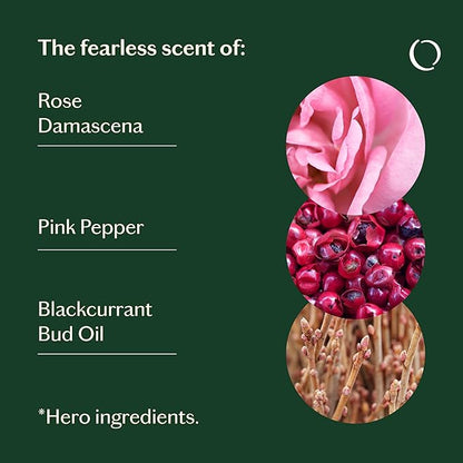 Livedrops 24/7 Confident Essential Oil Blend 10ml | Rose Damascena, Pink Pepper & Blackcurrant Bud Oil | Natural Vegan Aromatherapy | Skin & Diffuser Use | Crafted in France | Clinically Tested
