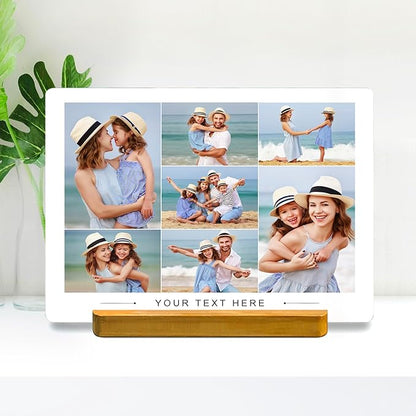 Custom Style Custom Metal Photo Prints,Customize Your own Picture Frame,Personalized Metal Picture Gift for Family and Lovers