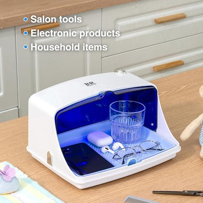 UV Sanitizer Box Professional Home Appliances Salon LED UV Light Sanitizer For Phone Baby Bottle Cleaning Beauty Tools