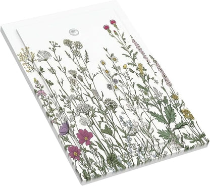 Vintage Herbs Wildflowers Plant Floral Light Switch Cover Plate 1 Gang No Device Blank Electrical Wall Plates Faceplate Decorative Switch Plate For Bed Room Home Decor
