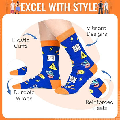 HAPPYPOP Gifts for Mechanic Personal Trainer - Photography Bus Driver Engineer Socks