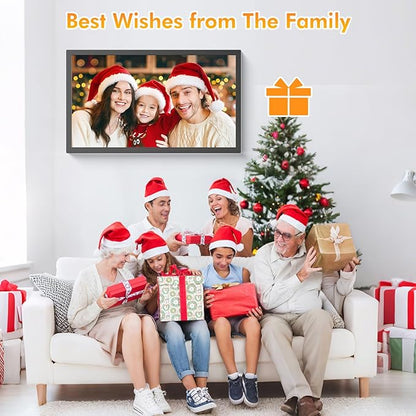 27" Digital Calendar Chore-Chart for-Family-Schedules - Smart Wall Touchscreen Interactive Display for Family To Do List, Auto-Sync Google iCloud Outlook Calendars, Streamline Household Organization