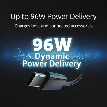 Kensington SD5768T EQ Thunderbolt 4 Docking Station, Dual 4K@60Hz via HDMI/TB4 Ports, 96W Charging, SD/Micro SD Card Slots, Ethernet, Audio, Supports Thunderbolt Share (K35381NA)
