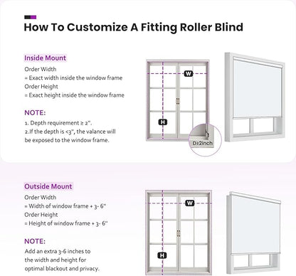 Astomi Motorized Blinds with Remote - Blackout Smart Roller Shades Compatible with Alexa & Goggle Home, Solar Rechargeable, Custom Size 22" - 100" for Indoor Window, Verdant