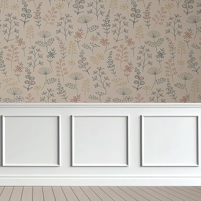 3-Frame 24" x 24" Premade Accent Wall Molding Kit, Ready-to-Assemble Wainscoting Panels, Pre-Cut Chair Rail Moulding Trim Picture Frame for Home Décor
