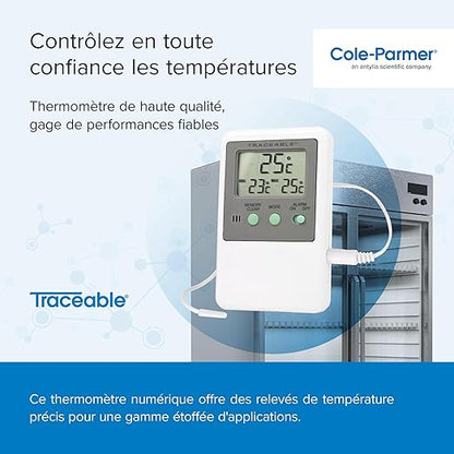 Traceable® Digital Thermometers with Calibration (Bottle Probe)