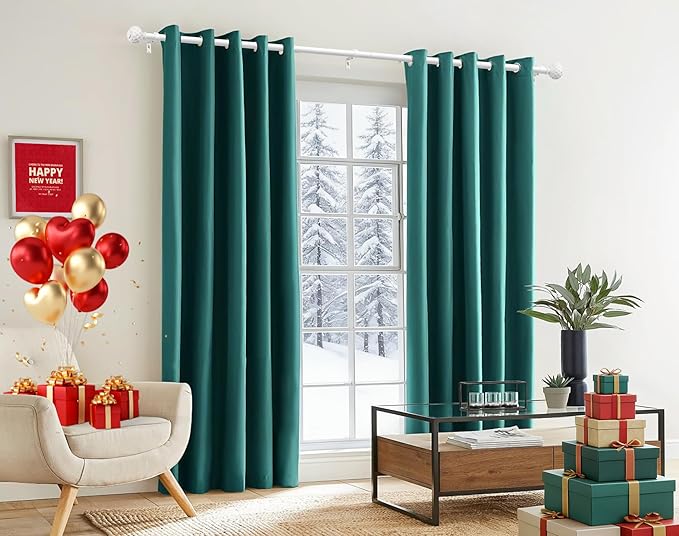 TONIAL White Curtain Rod 32 to 120 Inches, 7/8 Adjustable Curtain Rods for Windows 20 to 116 Inches, Splicing Drapery Rods Heavy duty with Netted Texture Finials