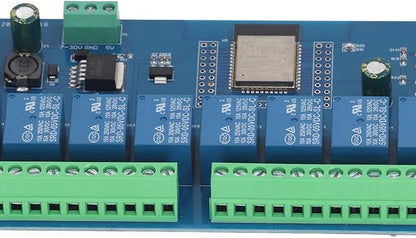 Aramox 8 Channel Relay Module, WiFi Wireless Control Board, Programmable for Smart Home Automation and Development