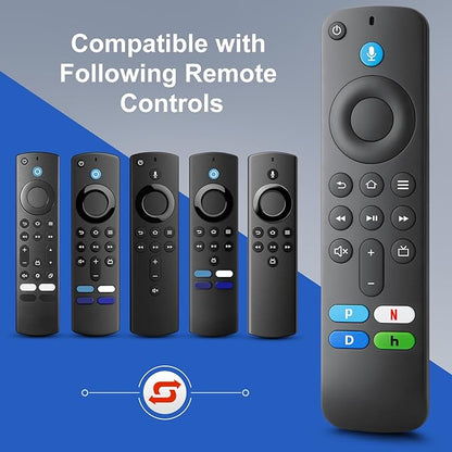 Voice Replacement Remote Control Compatible with Fire TV Stick,TV Cube and Amazon Fire Smart TVs