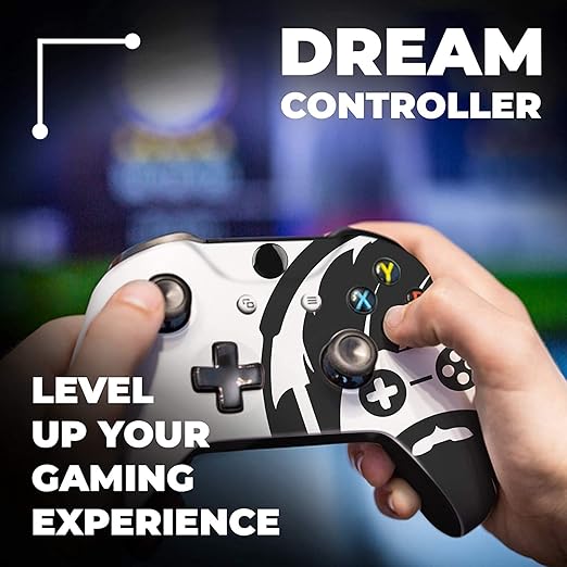 DreamController Original X-box Modded Controller Special Edition Customized Compatible with X-box One S/X-box Series X/S & Windows 10 Made with Advanced HydroDip Print Technology (Not Just a Skin)