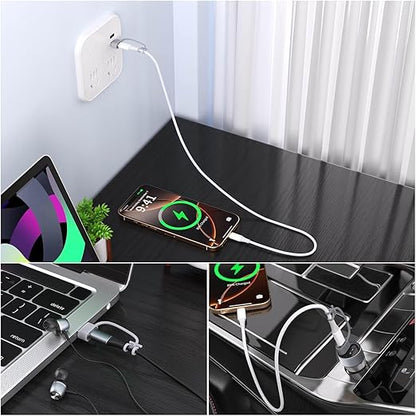 USB to USB C Adapter for iPhone 16 Charger 5Pack,USBC Female to A Male OTG Type C Converter for Apple Watch Ultra iWatch 7 8 9 10,iPhone 15 14 13 Plus Pro Max,AirPods,iPad,Car,Samsung S24