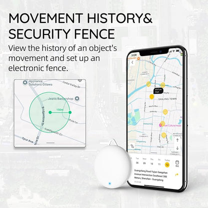 No Subscription LNCOON Mini GPS Tracker for Vehicles, Car Tracker No Monthly Fee Tracker Device Hidden with APP, for iOS Android Track Playback | 5-Minute Positioning Frequency, for Cars Kids Dogs