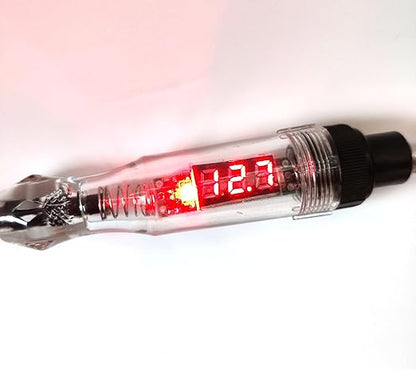 Automotive Circuit Test Light 3-60V DC Digital LEDTester, Heavy Duty Light Tester with Voltmeter, Auto Bidirectional Voltage Tester Electric Test Pen (Test Pen)
