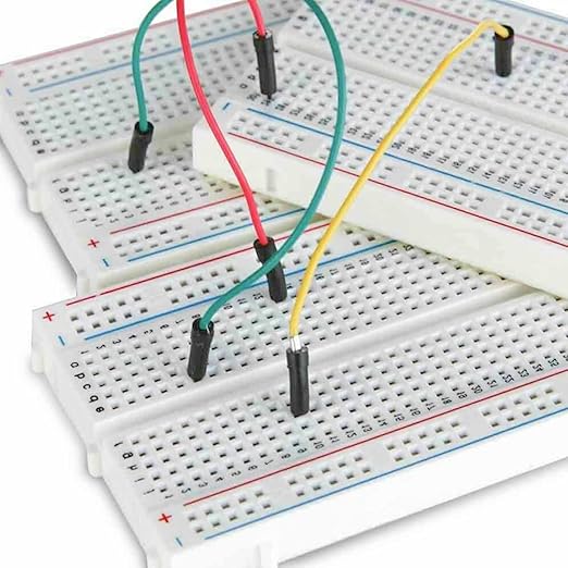 20 Pack Breadboard 830 Point Solderless Prototype PCB Board Kit, Breadboards Protoboard MB-102 for Proto Shield Distribution Connecting Blocks, Arduino DIY Electronics Kit