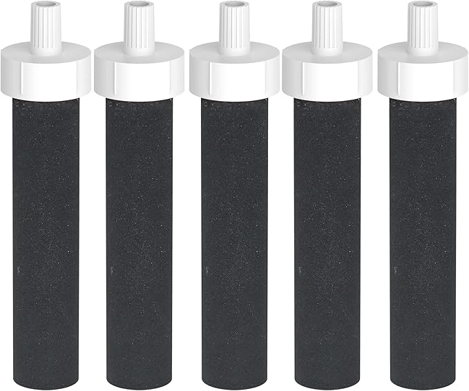 AQUA CREST Water Bottle Filter, Replacement for Brita® BB06, Brita® Hard Sided and Stainless Steel Bottle Filter, 5 Count