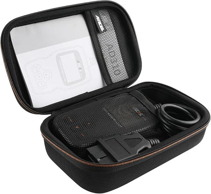 ANCEL Waterproof Storage Case Bag for HD100 Heavy Duty Truck Scanner and Other Testers - Durable Zipper Carry Box (8.66’’ x 6.22’’ x 3.15’’)