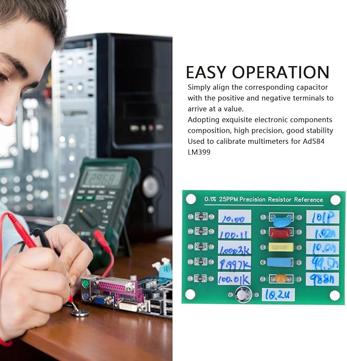 Reference Plate Replaccement 0.1% 25PPM Capacitance Board for Ad584 LM399 Automated Test Systems
