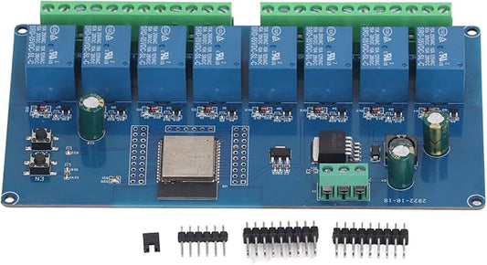 Aramox 8 Channel Relay Module, WiFi Wireless Control Board, Programmable for Smart Home Automation and Development