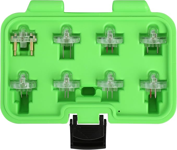 OEMTOOLS 37161 Noid Light Set, 8-Piece, Diagnose Issues in Any Automobile’s Ignition or Fuel Injection Systems, Work with Nearly Every Modern Car, Mechanics’ Tools, Come with Carrying Case