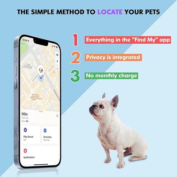2-in-1 GPS Tracker for Dogs&Cats : Smart Collar with Real-Time Location, No Monthly Fee, Unlimited Range (iOS Only) GPS Tracker Dog Collar- Ideal for Small, Medium Large Dogs(Tracker Included)(Green)