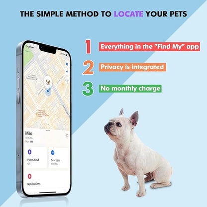 2-in-1 GPS Tracker for Dogs&Cats : Smart Collar with Real-Time Location, No Monthly Fee, Unlimited Range (iOS Only) GPS Tracker Dog Collar- Ideal for Small, Medium Large Dogs(Tracker Included)(Green)
