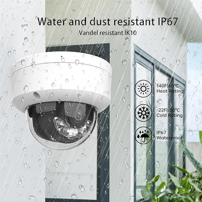 DS-2CD2143G2-LIS2U(DS-2CD2143G2-IU Upgrade) Smart Hybrid Light PoE IP Camera, Colorful Night Vision, Human/Vehicle Detection, Built-in arrayed Dual-mic, 2.8mm, International English Version