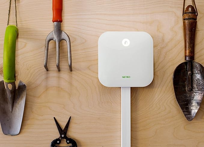 Netro Smart Sprinkler Controller, Pearl White, Sprite-12, WiFi, 12 Zone, WaterSense Certified, Compatible with Alexa
