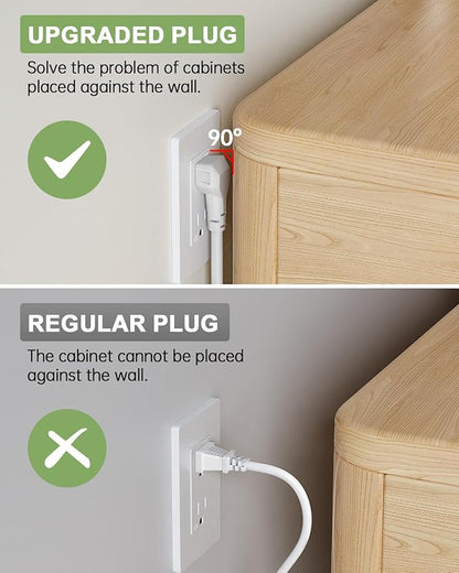 in Wall Cable Management Kit,TV Cord Hider for Wall Mounted TV with Triple Outlet,6.5FT Power Cable and 6.2FT Extension Cable,20A TV Wire Hider for Wall