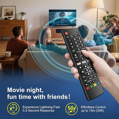 Universal for LG-TV-Remote-Control-Replacement,Compatible with All LG Smart TV Models (Pack of 3)