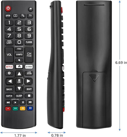for LG Smart TV Remote Control Replacement,Universal for All LG OLED 3D Thinq TVs for AKB75095307 AKB75375604 AKB74915305 AK75675304 AKB76040302 AKB76037601 AKB75675313 with Battery