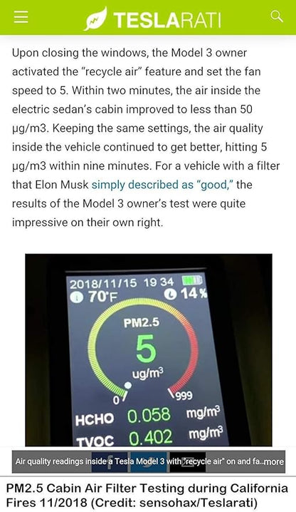 Air Quality Monitor, Formaldehyde Detector, Temperature & Humidity Meter, Pollution Tester, Sensor; Detect PM2.5/PM10/PM1.0 Micron Dust, Test Indoor TVOC Volatile Organic Compound Gas; eBook