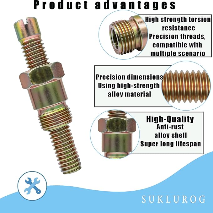 （1PC）66792 Top Dead Center Locater Screws, Piston Stop Tool for TDC Locating,Screws into 14mm Spark Plug Hole Piston Stop Tool