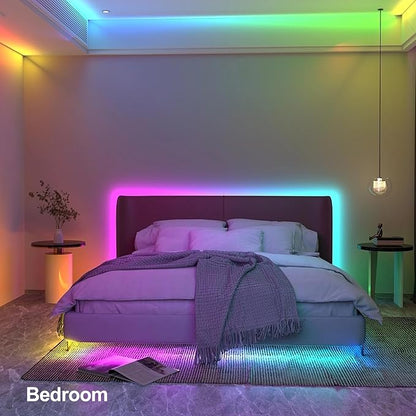 RGBZONE 4-PIN LED Controller, 44-Keys IR Wireless Remote Control, DC 5V/12V/24V RGB LED Light Strip Controller for SMD 3528 5050 5630 RGB LED Strips