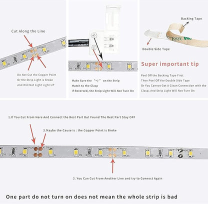 SENSKY Cabinet Lighting Kit Flexible LED Strip Lights Kit with Cabinet Sensor Switch for Gun Safe Cabinet Closet Pantry Wardrobe Lighting (6M)