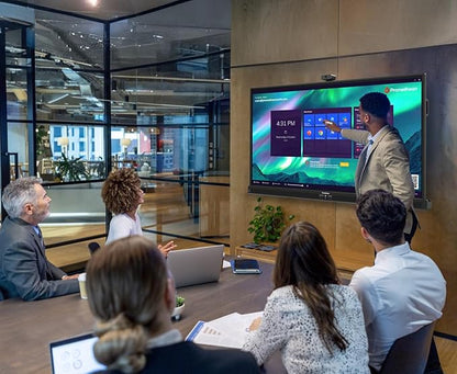 Promethean ActivPanel 10 Premium 86" High Specification Digital Whiteboard for Office or Class, 4K UHD, OS Flexible Device, Panel & Wall Mount Included, Bundled i5 Windows OPS, 3 Year Onsite Support