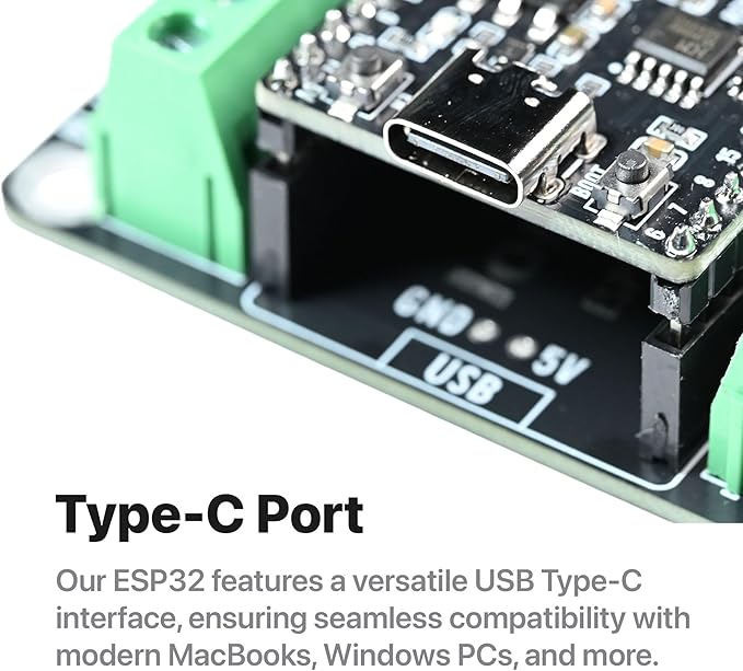 3-Pack ESP32 Gold Edition Kit WiFi Bluetooth Dual-Core MCU with Breakout Boards (Screw/Non-Screw Expansion Board) Tutorials -Type-C ESP32 Prototyping Kit Compatible with Arduino IDE