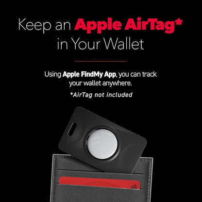 KeySmart AirTag Keychain Key Holder, Compatible with Apple AirTag Holder, Key Organizer Keychains