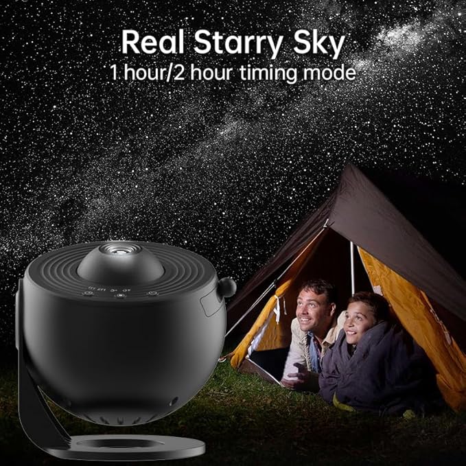 Star Projector,Rusoso Planetarium Galaxy Projector,Popular Science Projector lamp 4K HD 13PCS Film Discs Nebula Ceiling Starry Skylight Light,for Kids Adults Ceiling Bedroom Living Room,Party
