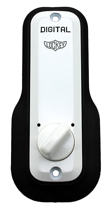 Digital Door Lock M210 Mechanical Keyless Deadbolt, White