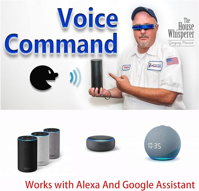 Universal Smart WiFi Ceiling Fan Remote Control Kit, Compatible with Alexa, Google Assistant and Smart Life App, No Hub Required DIMMER