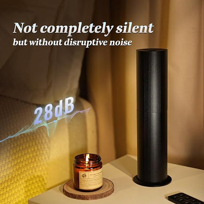 Bluetooth Waterless Diffuser, Essential Oil Diffuser for Home with Cold Air Tech 100ML, 2000 sq. ft Coverage Scent Diffuser for Large Room, Office, Spa, APP and RemoteControl, Black