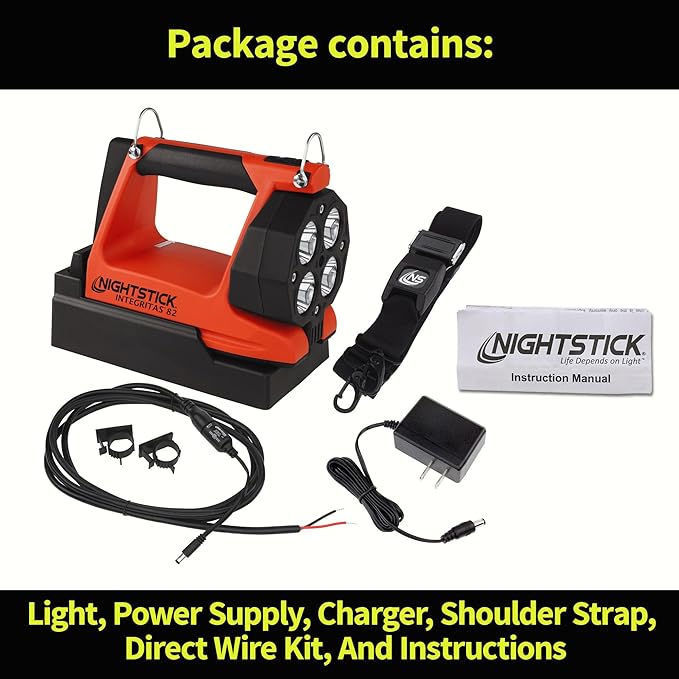 Nightstick XPR-5582RX INTEGRITAS™ Intrinsically Safe Lanterns, Red
