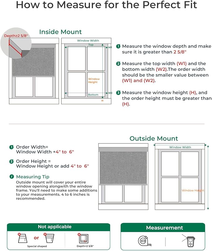 Allesin Motorized Roller Blinds – Rechargeable Smart Shades with Remote & Quiet Motor, Top/Bottom Aluminum Rails, Alexa-Compatible for Window (Custom Size, 100% Blackout Stone-Weave)