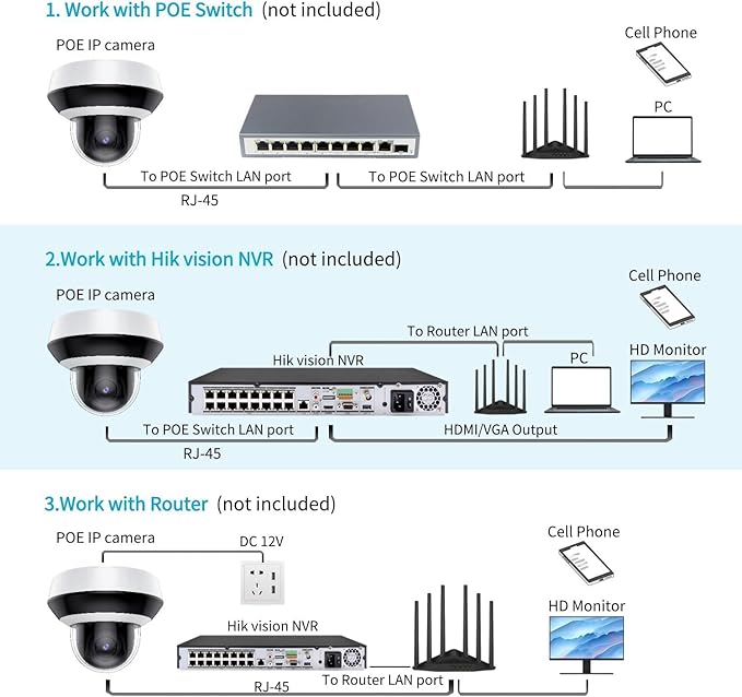 DS-2DE2A404IW-DE3 4MP PTZ IP Camera Outdoor/Indoor, 4X Optical Zoom, Low-Light Performance, IK10, IP66, 2.8-12MM Lens International English Version