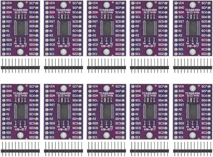 10pcs TCA9548A IIC Multi-Channel Expansion Module 8-Channel I2C Communication Development Board with Reset Function for Arduino