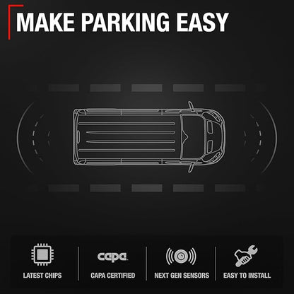 Car Parking Sensors - Compatible with 2019-2022 Ford Transit - Front or Rear Bumper Parking Aid Sensor, Backup Reverse Parking Assist Kit - OEM JU5Z15K859B